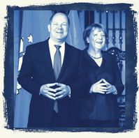 Olaf Scholz und Angela Merkel (2016), Archivbild