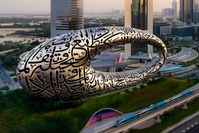 Das Museum of the Future in Dubai ist eröffnet.  Bild: UAE Government Media Office Fotograf: UAE Government Media Office