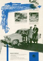 In der Klasse bis 1.300 ccm fuhren die skandinavischen Privatteams mit dem SKODA OCTAVIA TOURING SPORT zum Hattrick (1961-1963). Bild: SMB Fotograf: Skoda Auto Deutschland GmbH