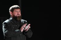 Tschetschenien-Chef Ramsan Kadyrow bei einem Konzert in Grosny, 7. Oktober 2022 Bild: WLADIMIR ASTAPKOWITSCH / Sputnik