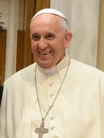 Papst Franziskus (2015), bürgerlicher Name Jorge Mario Bergoglio SJ