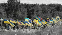 Symbolbild: Ein ukrainischer Militärfriedhof Bild: Soziale Medien