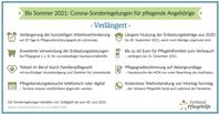 Bis Sommer 2021: Corona Sonderregelungen für pflegende Angehörige Bild: VP Verband Pflegehilfe Gesellschaft mit beschränkter Haftung