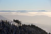 Ein Traum in weiß: Der schneebedeckte Nordschwarzwald rund um Baiersbronn ist der perfekte Erholungsort.