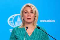 Maria Sacharowa (2022) Bild: Sputnik /  Pressedienst des russischen Außenministeriums