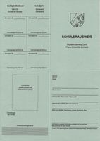 Schülerausweis, ausgestellt in Nordrhein-Westfalen
