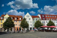 Häuserzeile in Anklam: Gemeinsam mit drei anderen Gemeinden in Mecklenburg-Vorpommern wurde die Stadt als Tourismus-Ort ausgezeichnet / Bild: pixabay.com/AfD