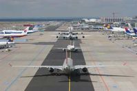 Rollverkehr am Flughafen Frankfurt. Bild: Fraport AG
