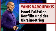 Bild: SS Video: "Yanis Varoufakis über Israel-Palästina, die Ukraine und die Heuchelei des Westens" (https://youtu.be/fraAiAvr5JU) / Eigenes Werk