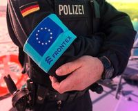 Polizei als Frontex Truppe. (Symbolbild)