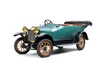 Der Motor des 1921 gebauten Laurin & Klement So/200 hatte mit 30 PS (22,1 kW) deutlich mehr Leistung als das ursprüngliche Aggregat mit 14 PS (10,3 kW). Bild: SMB Fotograf: Skoda Auto Deutschland GmbH