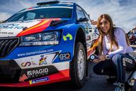 SKODA Motorsport Kundenteams in der Saison 2021: Die erste Rallye-Europameisterin in der Beifahrer-Wertung: Sara Fernández, im SKODA FABIA Rally2 evo des Rallye Team Spain Copilotin von Efrén Llarena. / SKODA Motorsport Kundenteams gewinnen in der Rallye-Saison 2021 weltweit mehr als 20 Titel / Weiterer Text über ots und www.presseportal.de/nr/28249 / Die Verwendung dieses Bildes ist für redaktionelle Zwecke unter Beachtung ggf. genannter Nutzungsbedingungen honorarfrei. Veröffentlichung bitte mit Bildrechte-Hinweis. Bildrechte: Skoda Auto Deutschland GmbH Fotograf: Skoda Auto Deutschland GmbH