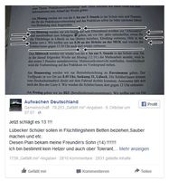 Bild: Screenshot Facebook post