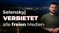 Bild: SS Video: "Selenskyj verbietet alle freien Medien" (www.kla.tv/23408) / Eigenes Werk