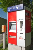 Fahrkartenautomat (Symbolbild)