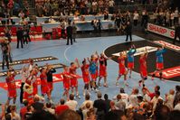 AG København nach dem Spiel um Platz 3&4 beim Final Four 2012.