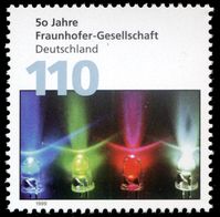 50 Jahre Fraunhofer-Gesellschaft: Deutsche Sonderbriefmarke von 1999