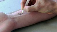 Sensor-Tattoo: nur eine von vielen Optionen für die Innovation. Bild: ucsd.edu