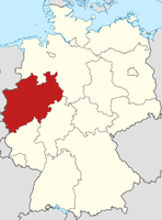 Nordrhein-Westfalen  Karte