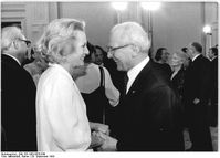Margot und Erich Honecker (1983), Archivbild