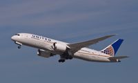 Eine Boeing 787-8 von United Airlines