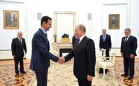 Baschar Assad und Wladimir Putin (2015)