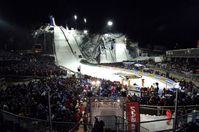 Tolle Stimmung bei der Vierschanzentournee in Oberstdorf