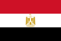 Flagge Arabische Republik Ägypten