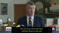 Präsident von Kroatien Zoran Milanovic: Wir werden nicht über 50% gehen. Sollen sie uns mit Draht einzäunen. Bild: Screenshot Twitter; Bildzitat/WB/Eigenes Werk