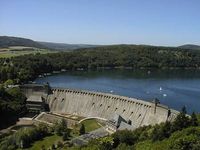 Staumauer Edertalsperre (Archivbild von www.edersee.de)