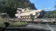 US-Amerikanischer Panzertransport (Symbolbild)