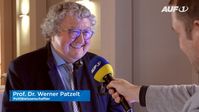 Prof. Werner Patzelt (2023) Bild: AUF1 / Eigenes Werk