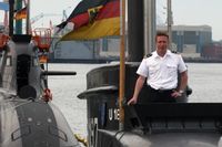 jüngster UBoot Kommandant, Oberleutnant zur See Stephan Busch. Bild: Ann-Kathrin Fischer