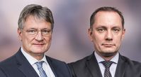Prof. Dr. Jörg Meuthen MdEP und Tino Chrupalla MdB, AfD-Bundessprecher (2020)