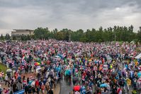 Proteste in Minsk am 6. September 2020