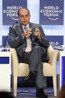 Mahmud Dschibril bei einer Veranstaltung des Weltwirtschaftsforums (2011)