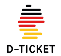 Logo des Deutschlandtickets