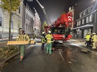 Einsatz am Sonntagabend. Der Einsatz wurde um 1 Uhr beendet.