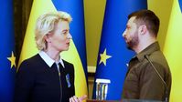 Ursula von der Leyen und Wladimir Selenskij (Archivbild) Bild: Michael Fischer / Gettyimages.ru