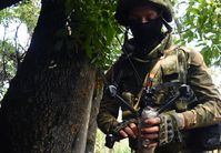 Ein russischer Soldat im Einsatz bei der Militäroperation in der Ukraine. Bild: Sputnik / Sputnik