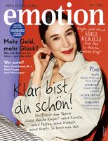 EMOTION Verlag GmbH, Titelbild zu Ausgabe 06/2018, EVT: 02.05.2018, Titelthema: "Klar bist du schön!". Bild: "obs/EMOTION Verlag GmbH/Kathrin Makowski"
