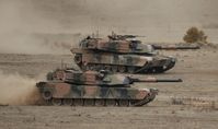 Panzer vom Typ Abrams im Einsatz Bild: Scott Barbour / Gettyimages.ru
