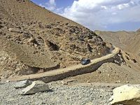 Bergstraße in Afghanistan. Bild: Bundeswehr/Stollberg/Martin Sollberg