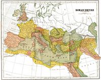 Das Römische Reich und seine Provinzen im Jahre 150