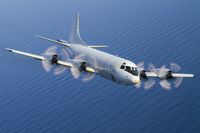 Seefernaufklärer P-3C Orion fliegt über dem Einsatzgebiet im Rahmen der Mission EUNAVFOR Somalia Operation Atalanta im Mittelmeer, am 30.07.2019. Bild:     Bundeswehr / Sascha Linkemeyer