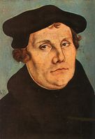 Lutherporträt von Lucas Cranach dem Älteren, 1529