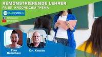 Bild: SS Video: Lehrer remonstrieren – RA Dr. Knoche redet Klartext - Remonstration ist Pflicht! KPTV#40" (https://youtu.be/Bdw50qEBKgU) / Eigenes Werk