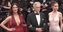 (v.l.n.r.) Catherine Zeta-Jones, Michael Douglas und Carys Zeta-Douglas (2023)