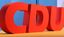 CDU Logo auf dem 27. Bundesparteitag Dezember 2014