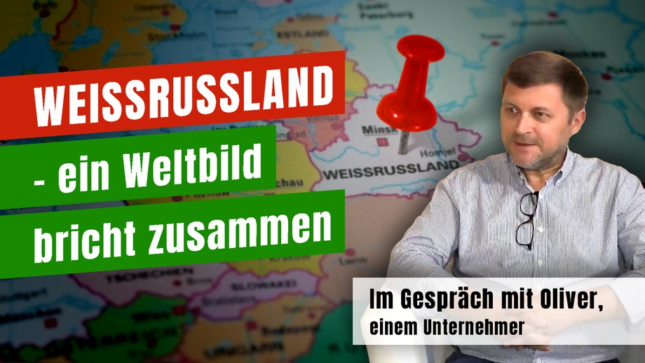Bild: SS Video: "Weißrussland - ein Weltbild bricht zusammen - Im Gespräch mit Oliver" (www.kla.tv/23896) / Eigenes Werk